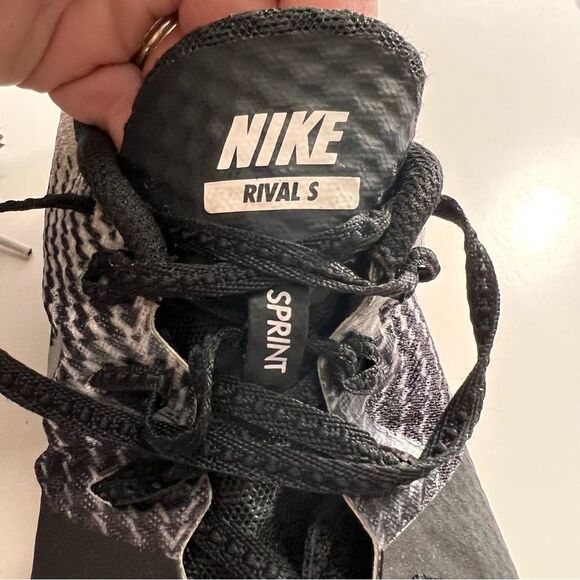 Nike Rival S Track Sprinting Shoe Cleats Men’s Size 8.5 - 806554-011 - Picture 5 of 7